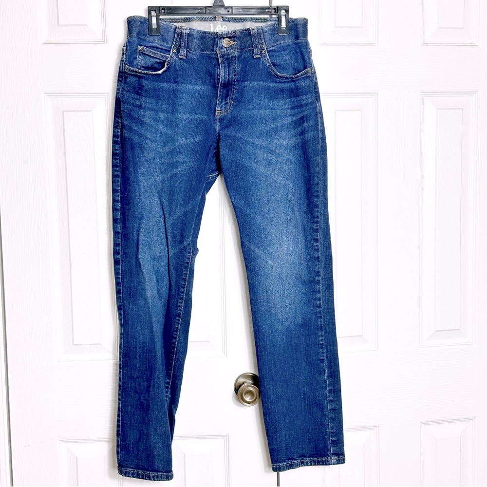 Lee Straight Taper Medium Wash Men’s Jeans 33 x 32